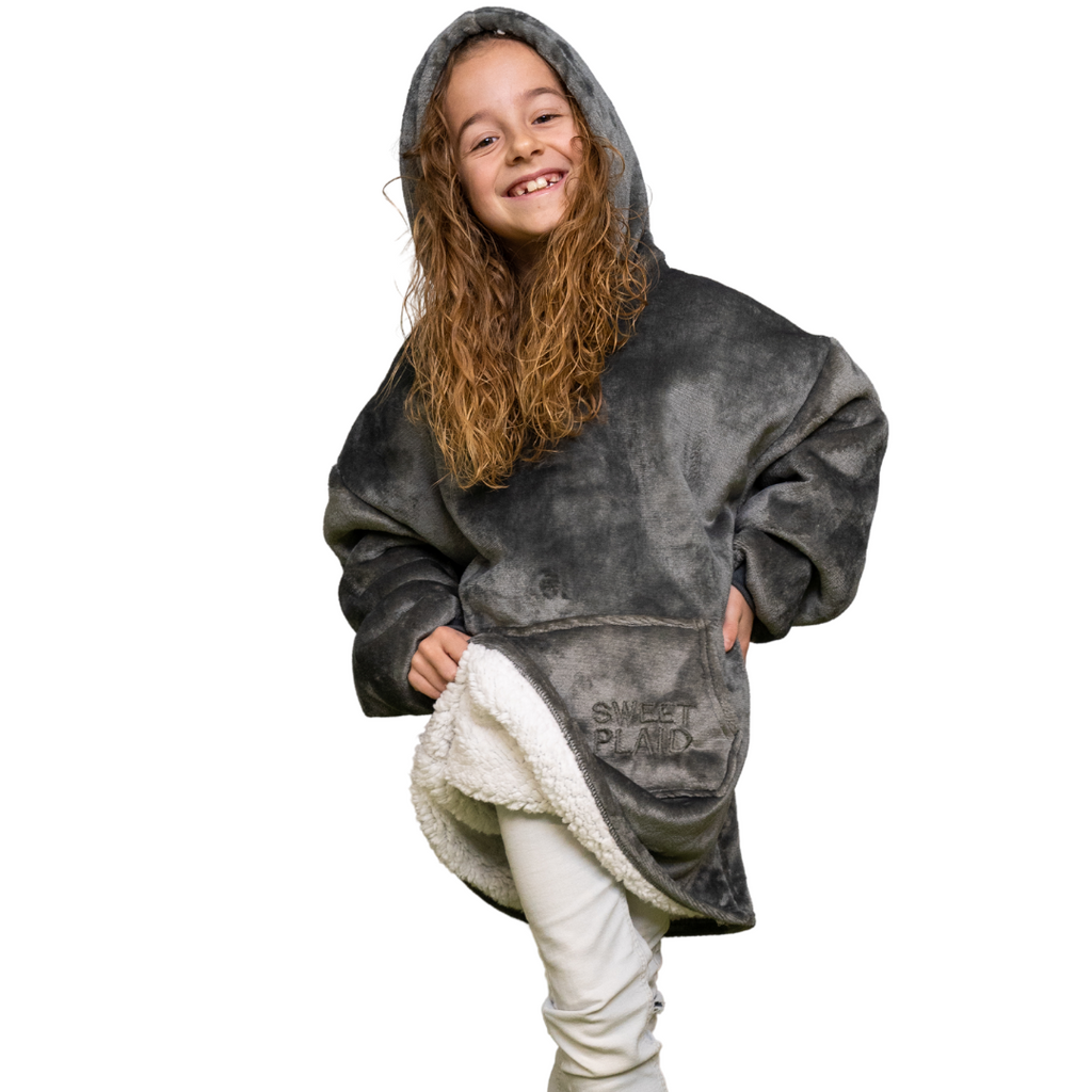 SweetPlaid™ Kids - Grey